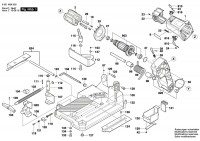 Bosch 3 601 M28 071 GCD 12 JL Dry cutter 230 V / GB Spare Parts GCD12JL
